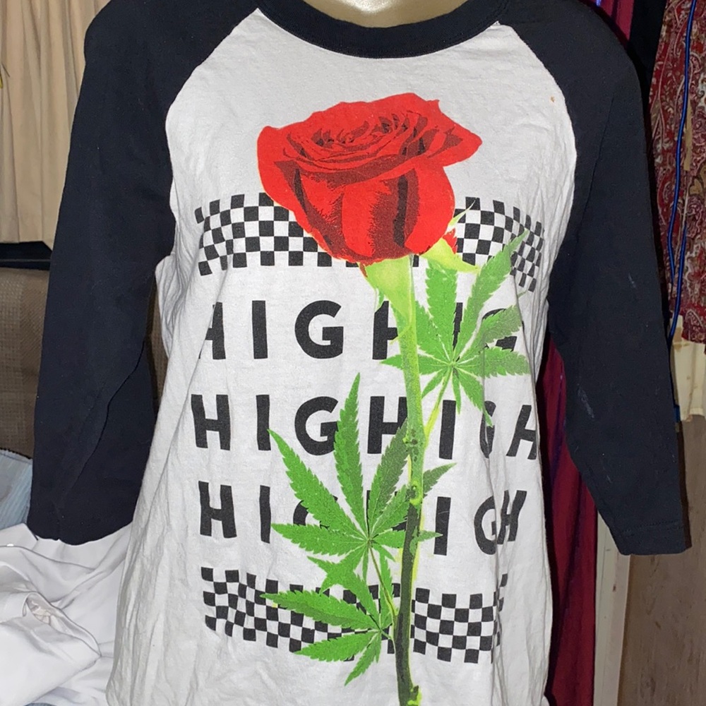 Spencer’s baseball T-shirt